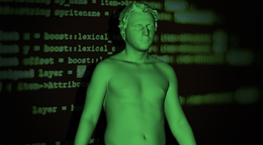 HOW IS A GAME CHARACTER CREATED WITH A 3D SCANNER?