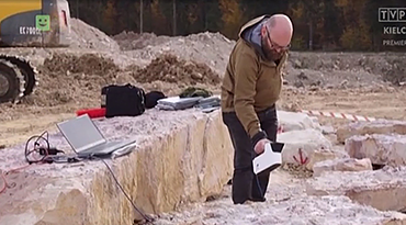 SCANNING DINOSAURS’ FOOTPRINTS IN POLAND